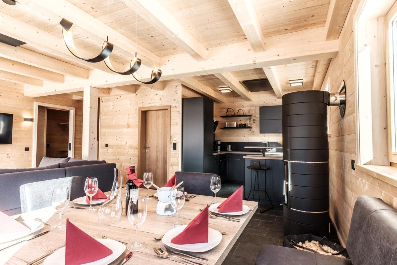 פטרגסן Heidi Chalets Falkert Heidialm - Chalets Bergwinter מראה חיצוני תמונה