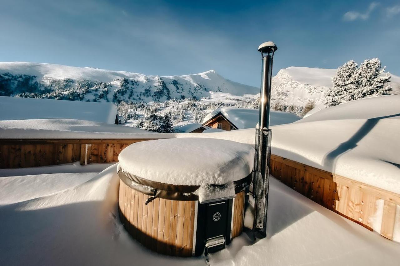 פטרגסן Heidi Chalets Falkert Heidialm - Chalets Bergwinter מראה חיצוני תמונה